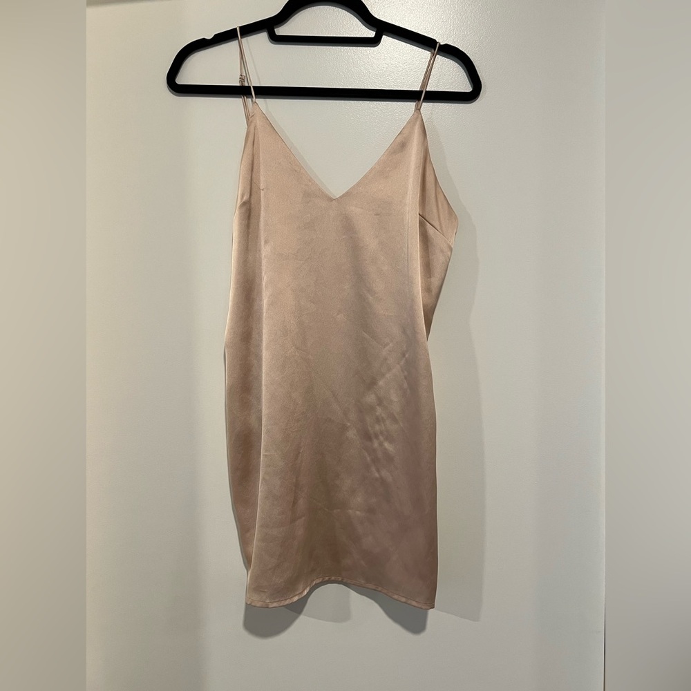 Silk dress that I altered to make shorter.